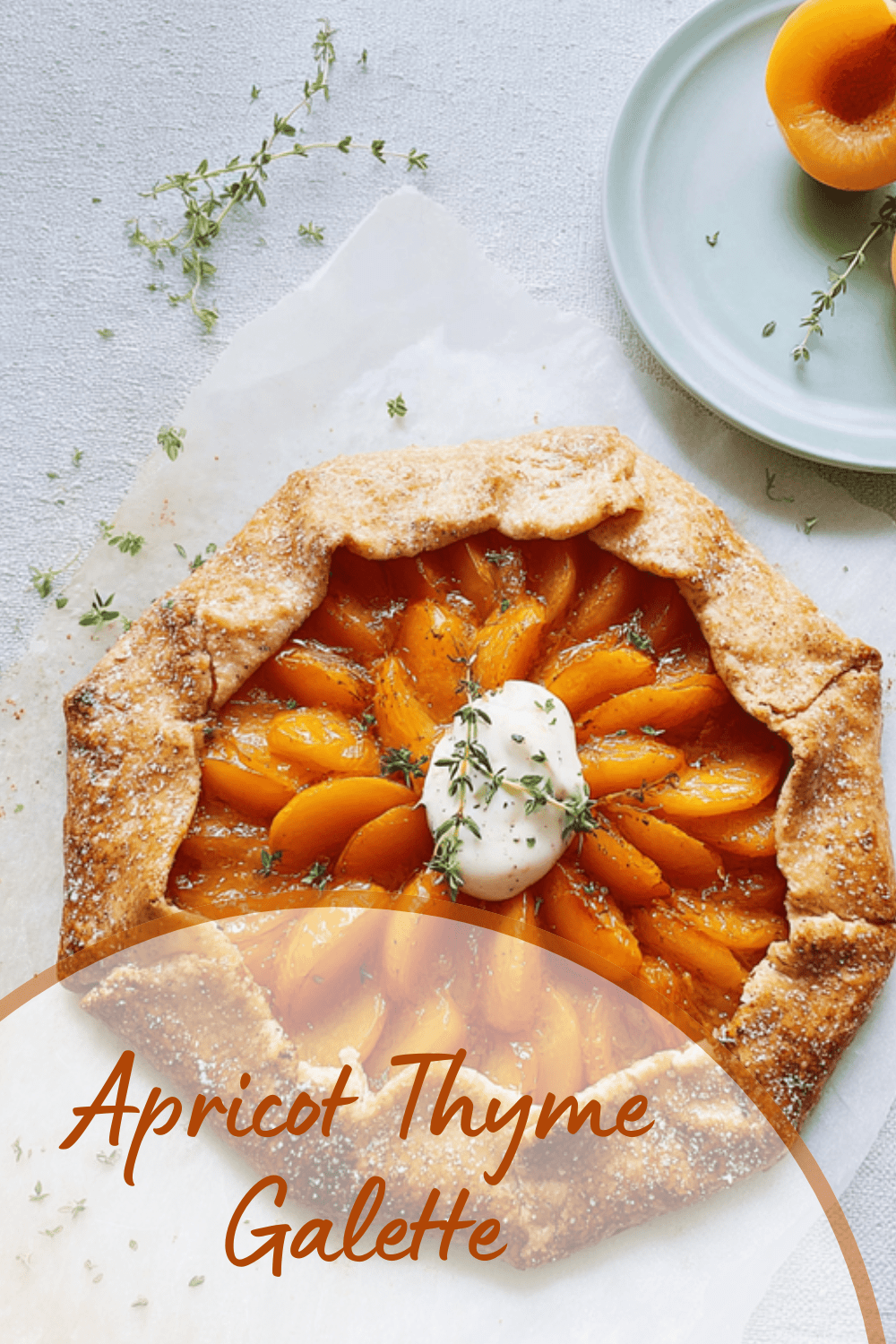 Apricot Thyme Galette