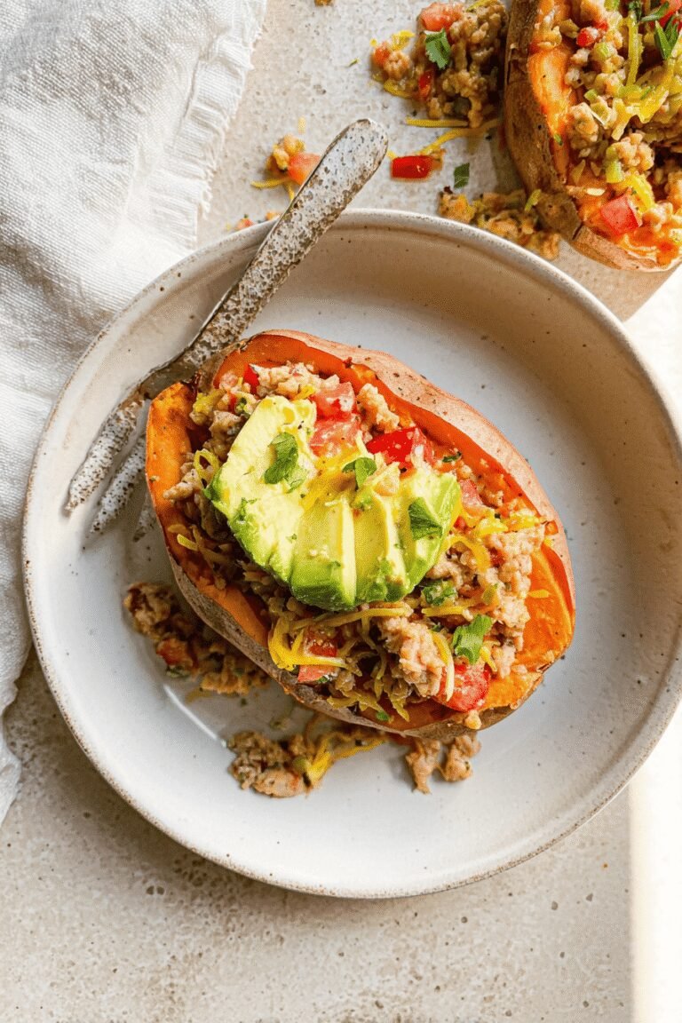 Avocado Turkey Stuffed Sweet Potato 13.Png