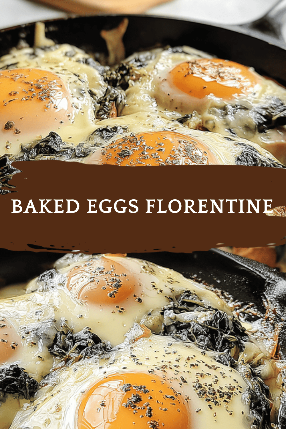 Baked Eggs Florentine