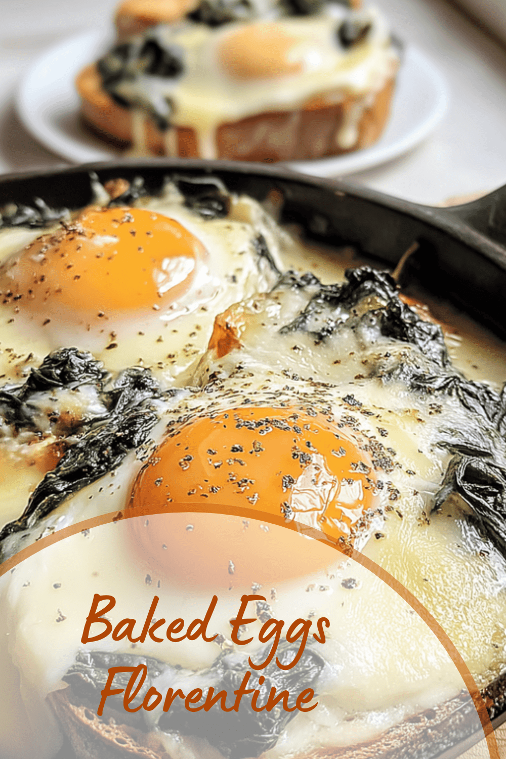 Baked Eggs Florentine