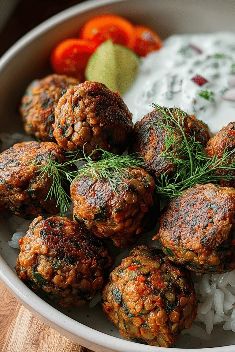 Baked Greek Lentil Meatballs 66.Png