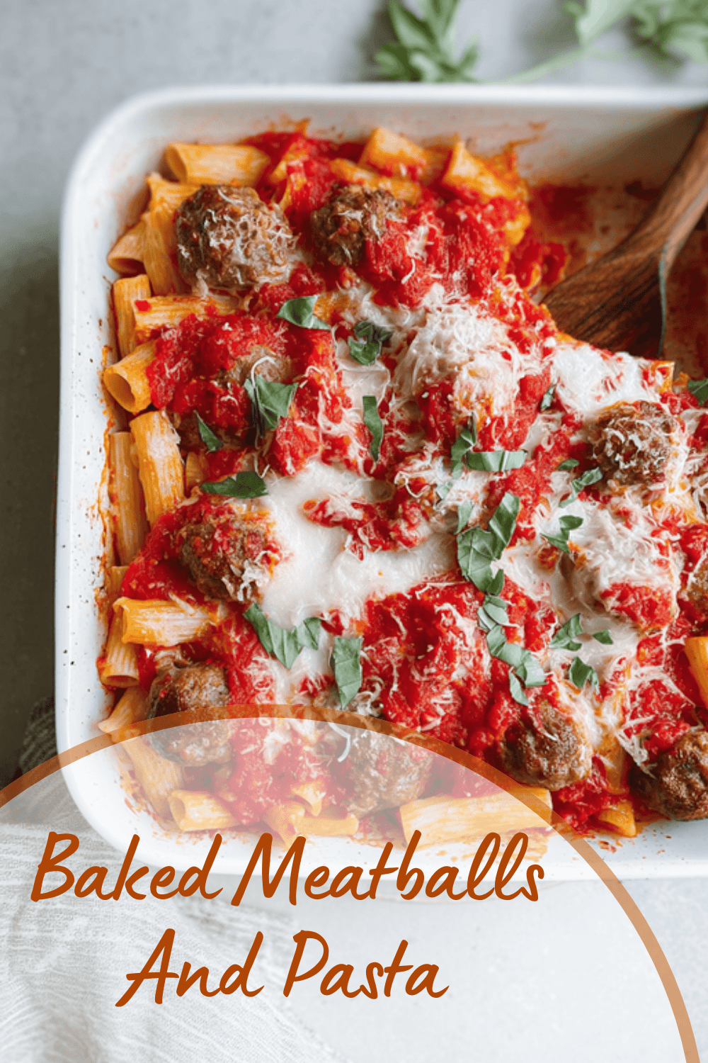 Meatball Pasta Bake Recipe With Rich Tomato Sauce And Melted Cheese 7 Baked Meatballs And Pasta
