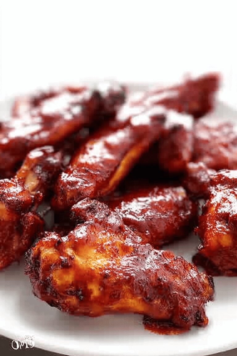 Bbq Chicken Baked Chicken Wings Recipe 30.Png