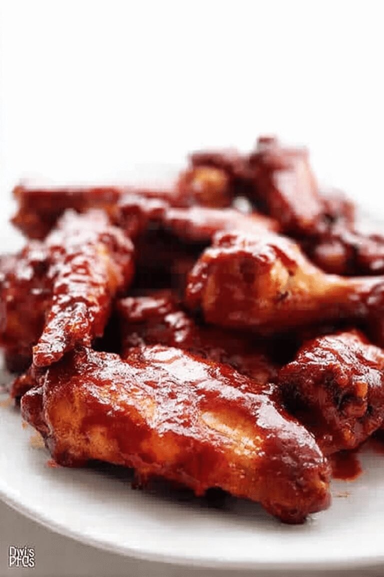 Bbq Chicken Baked Chicken Wings Recipe 30.Png