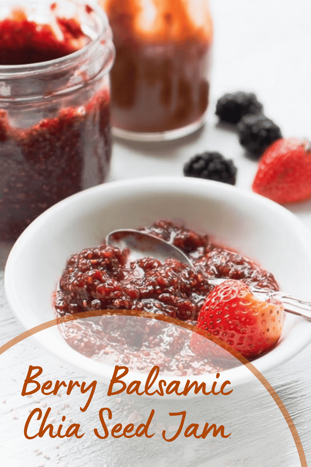Berry Balsamic Chia Seed Jam