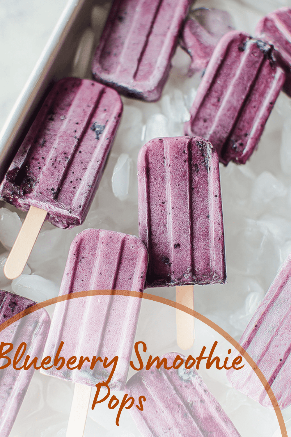 Blueberry Smoothie Pops