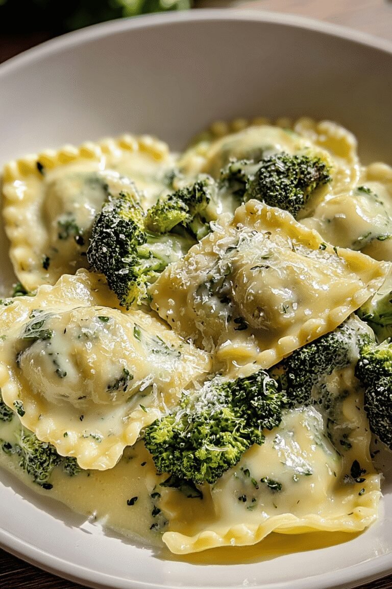 Broccoli Alfredo Ravioli 54.Png