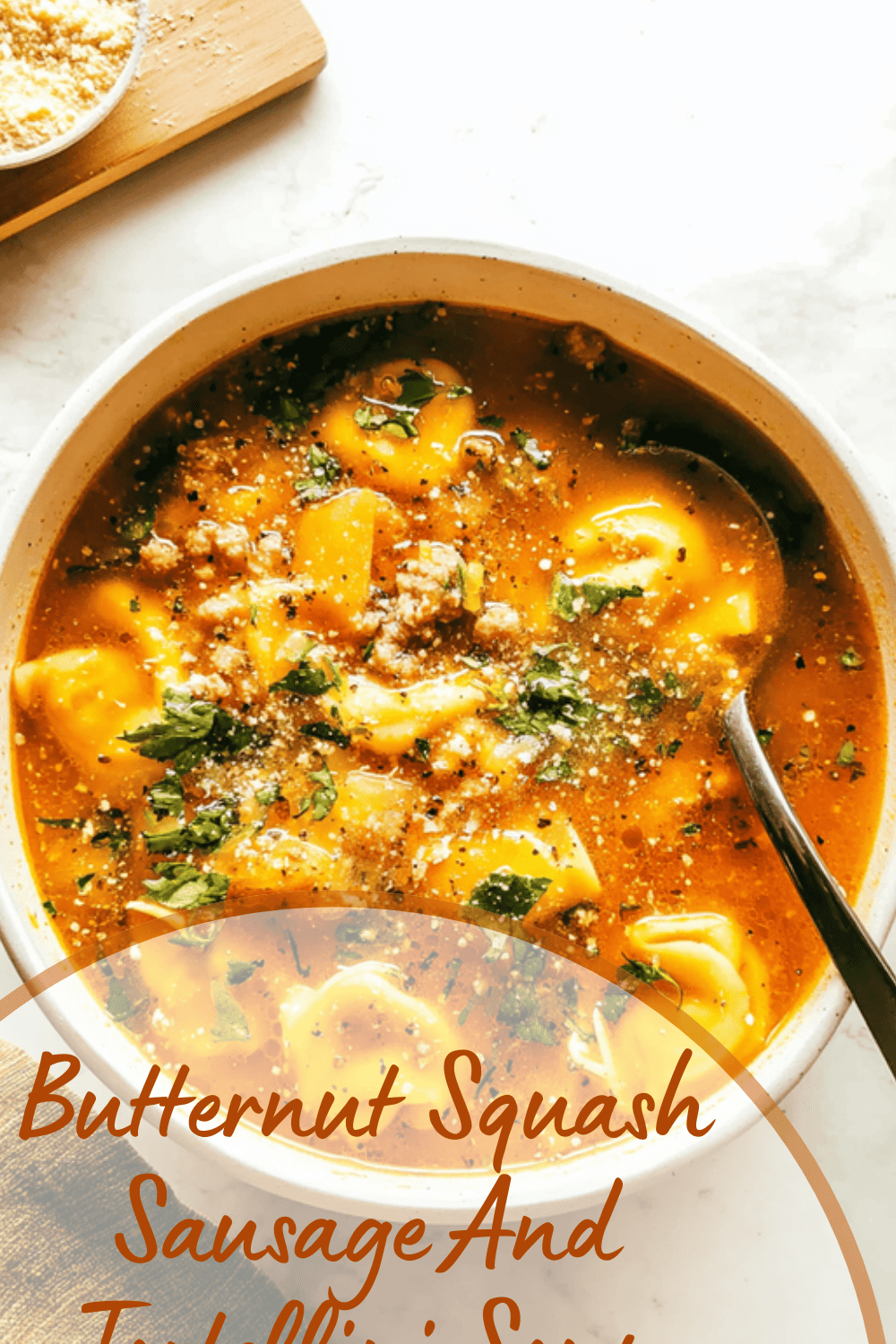 Butternut Squash Tortellini Soup With Savory Sausage 7 Butternut Squash Sausage And Tortellini Soup