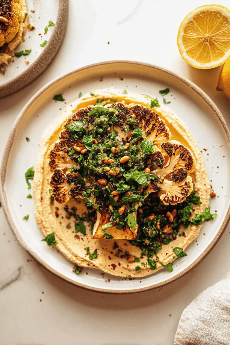 Cauliflower Steaks With Hummus And Gremolata 49.Png