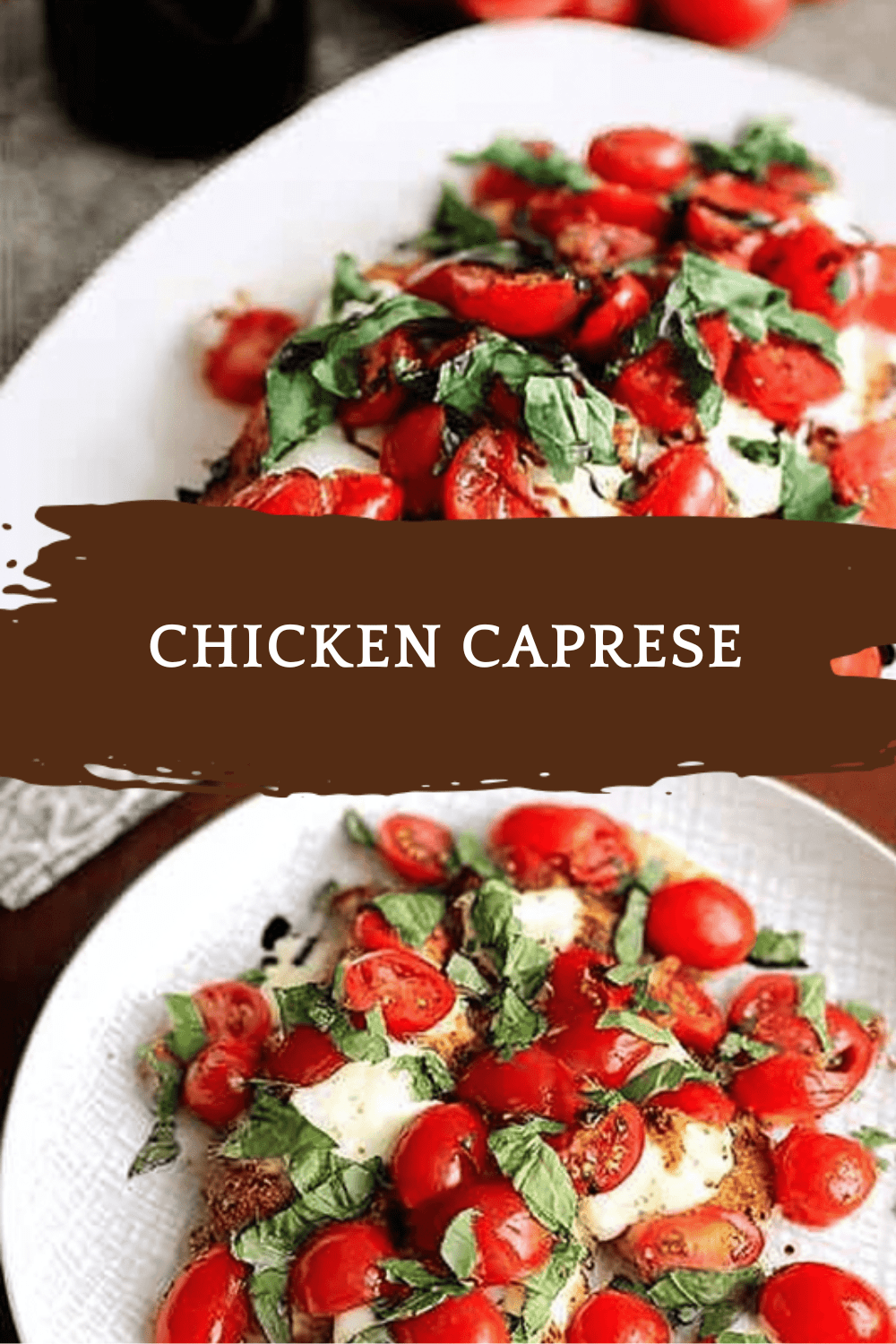 Caprese Chicken With Balsamic Glaze And Fresh Basil 6 Chicken Caprese