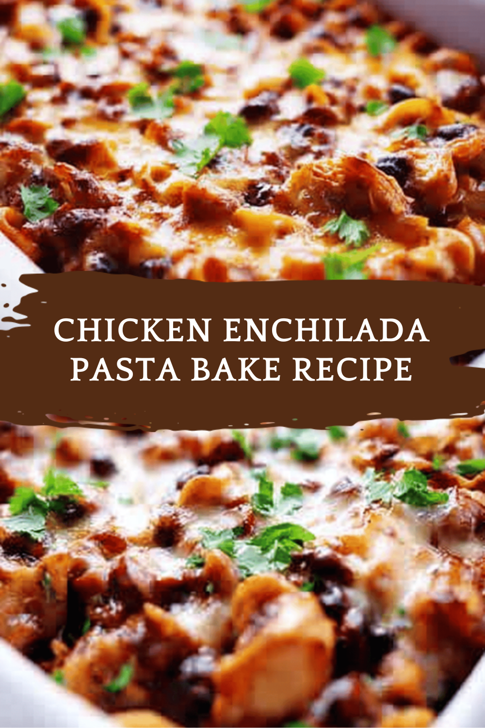 Chicken Enchilada Pasta Bake Simple One Pot Meal 6 Chicken Enchilada Pasta Bake Recipe