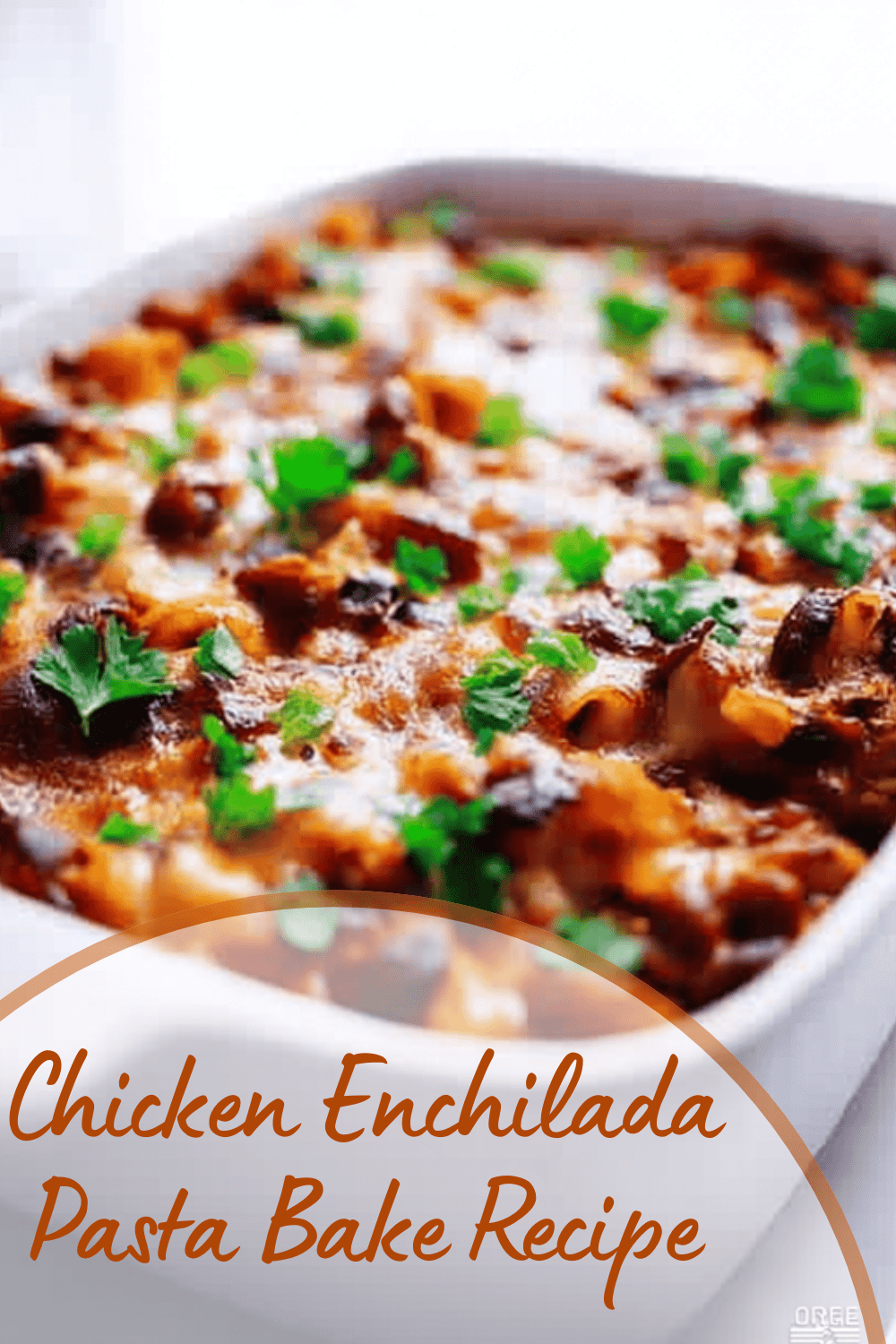 Chicken Enchilada Pasta Bake Simple One Pot Meal 7 Chicken Enchilada Pasta Bake Recipe