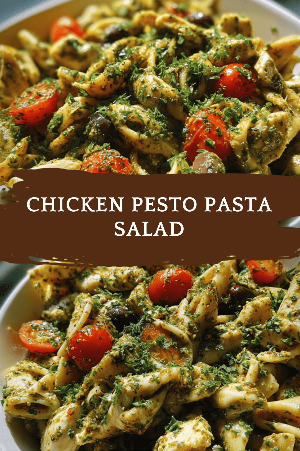 Chicken Pesto Pasta Salad