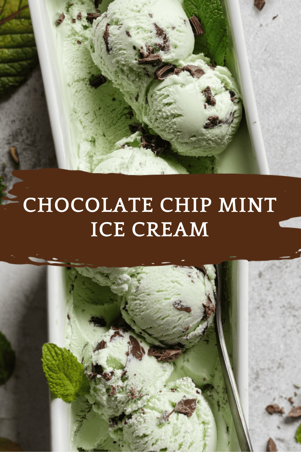 Chocolate Chip Mint Ice Cream
