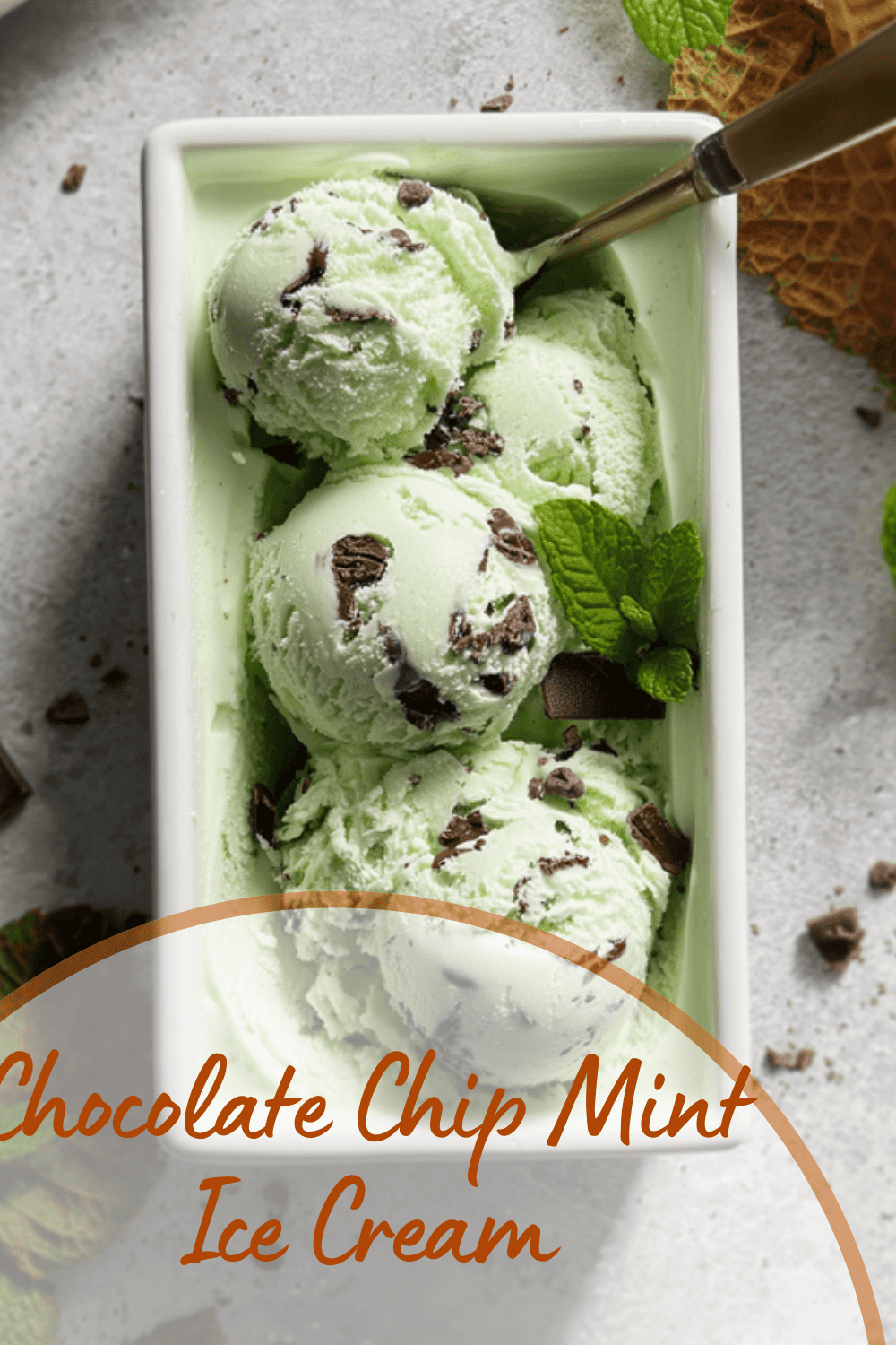 Chocolate Chip Mint Ice Cream