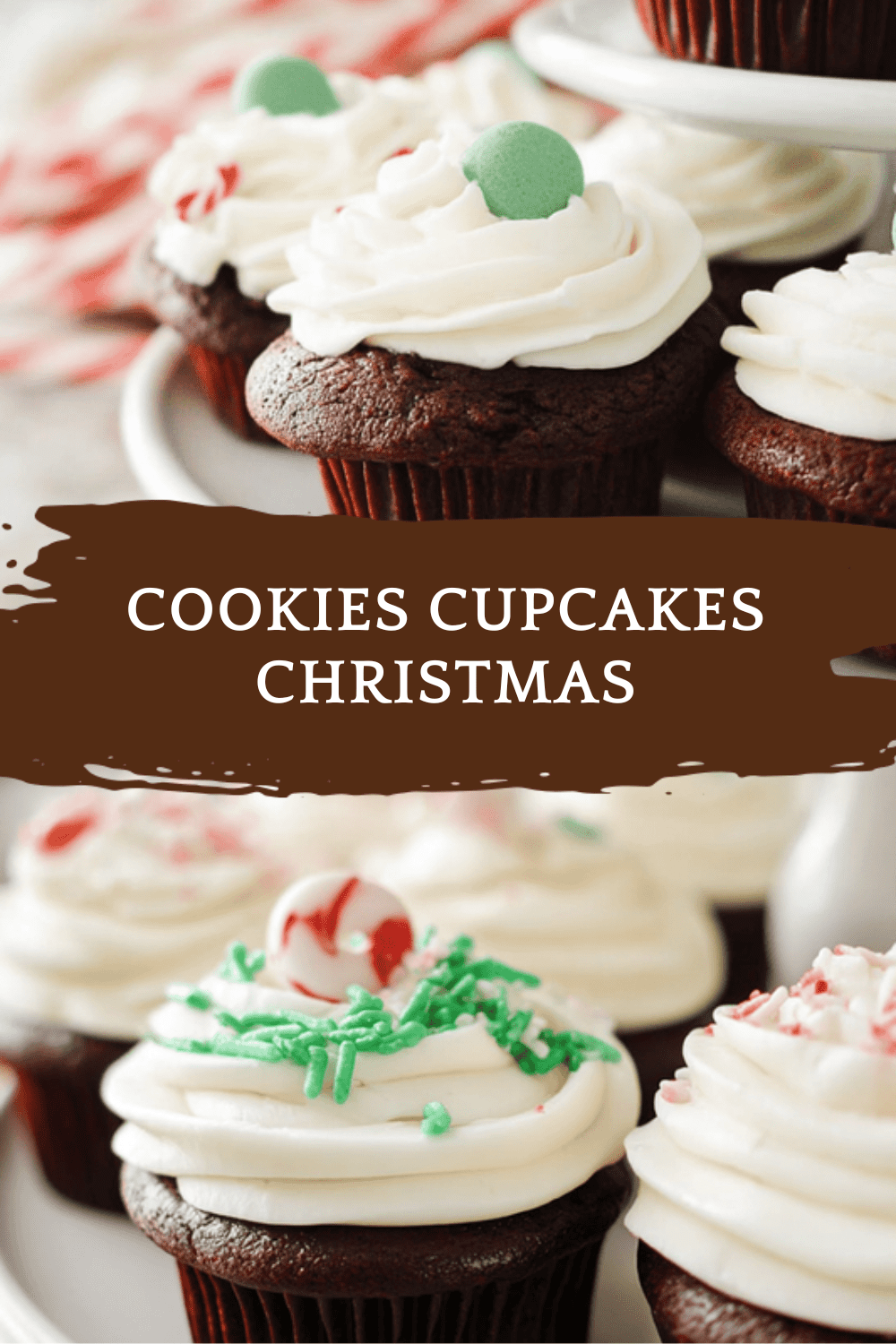 Christmas Sugar Cookie Cupcakes Recipe For Festive Holiday Treats 6 Cookies Cupcakes Christmas