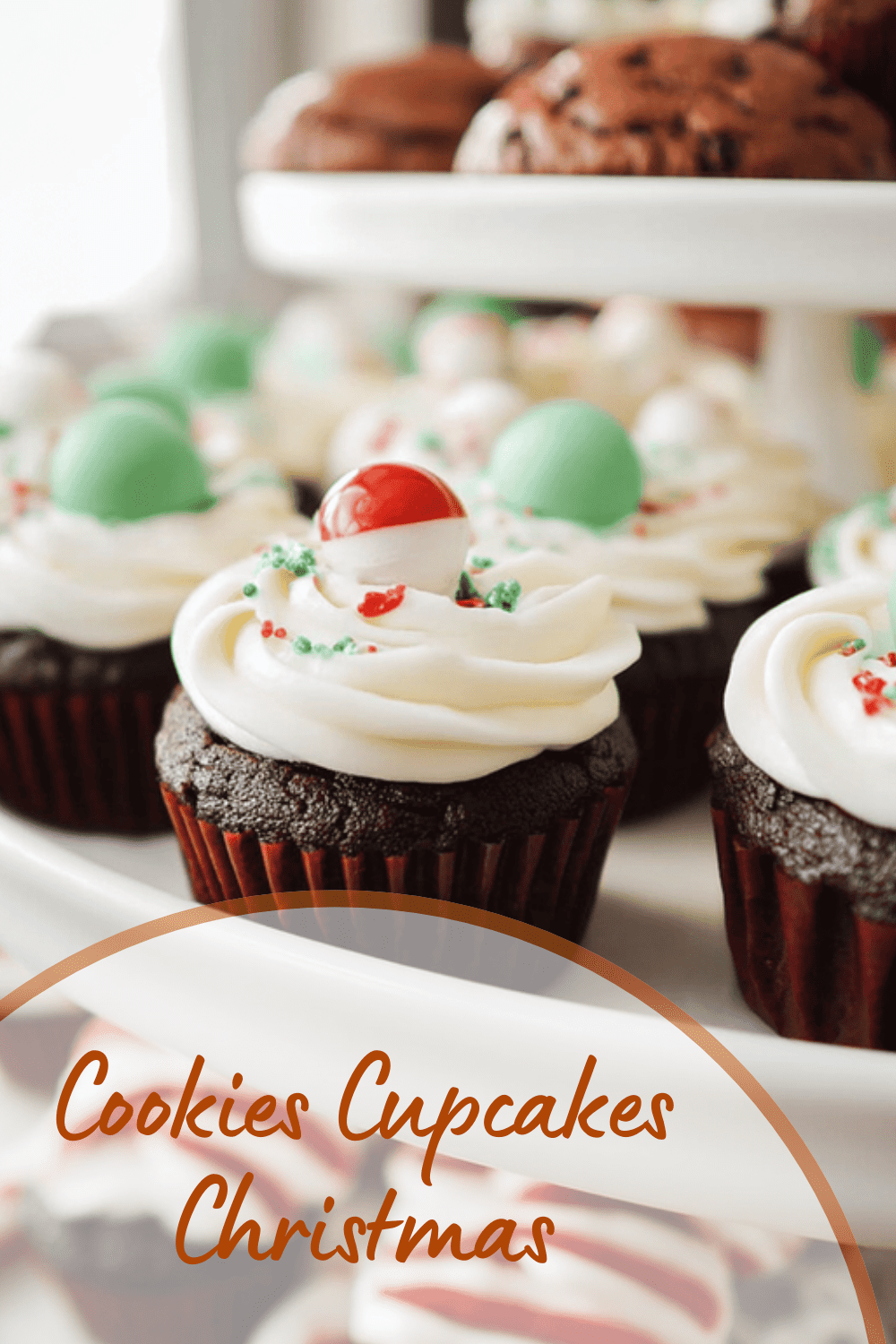 Christmas Sugar Cookie Cupcakes Recipe For Festive Holiday Treats 7 Cookies Cupcakes Christmas