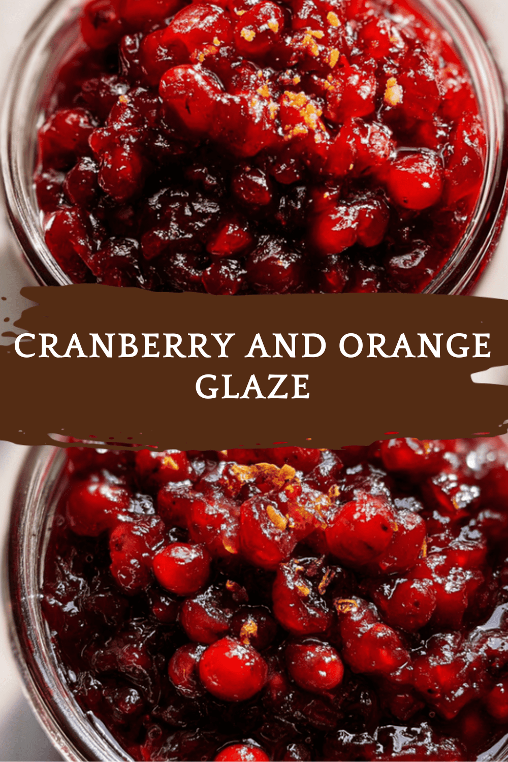 Cranberry And Orange Glaze