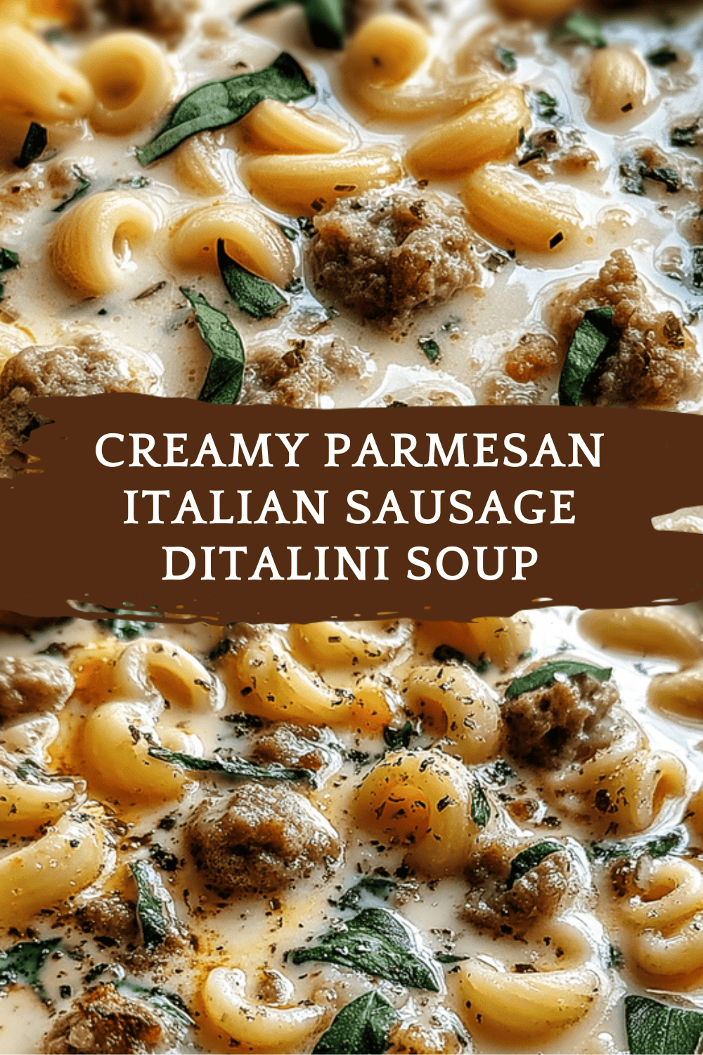 Creamy Parmesan Sausage Ditalini Soup Recipe For Hearty Comfort 6 Creamy Parmesan Italian Sausage Ditalini Soup