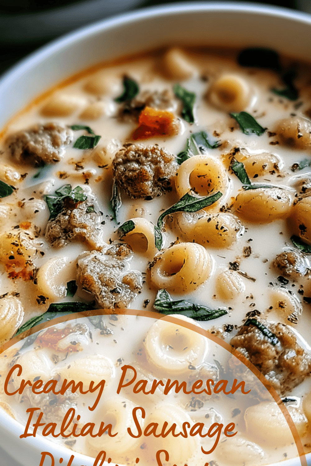 Creamy Parmesan Sausage Ditalini Soup Recipe For Hearty Comfort 7 Creamy Parmesan Italian Sausage Ditalini Soup