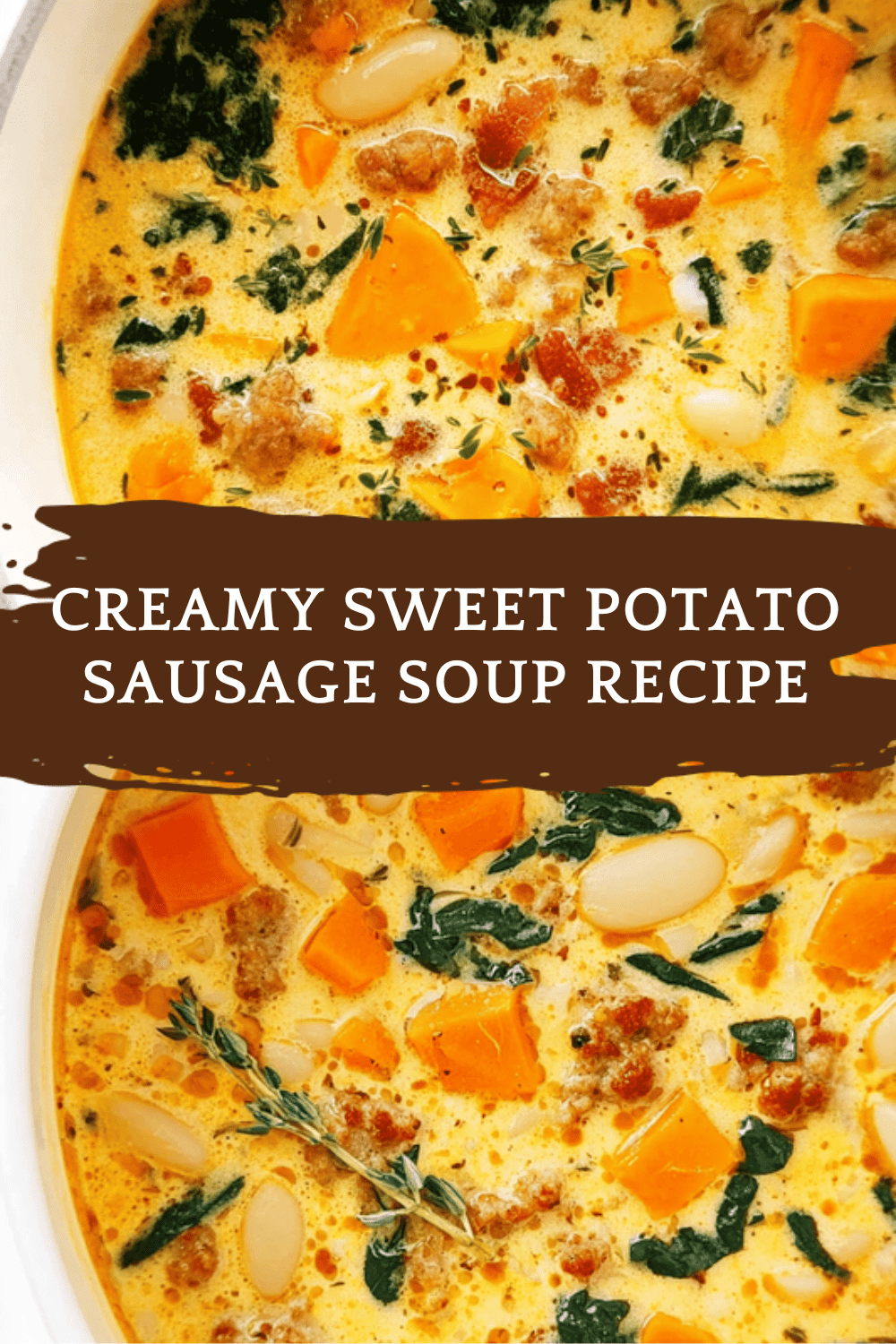 Creamy Sweet Potato Soup With Hearty Sausage 6 Creamy Sweet Potato Sausage Soup Recipe