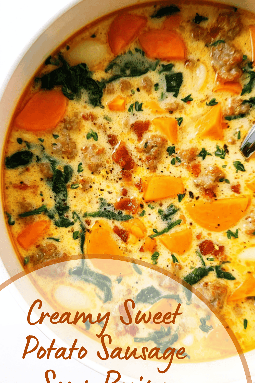 Creamy Sweet Potato Soup With Hearty Sausage 7 Creamy Sweet Potato Sausage Soup Recipe