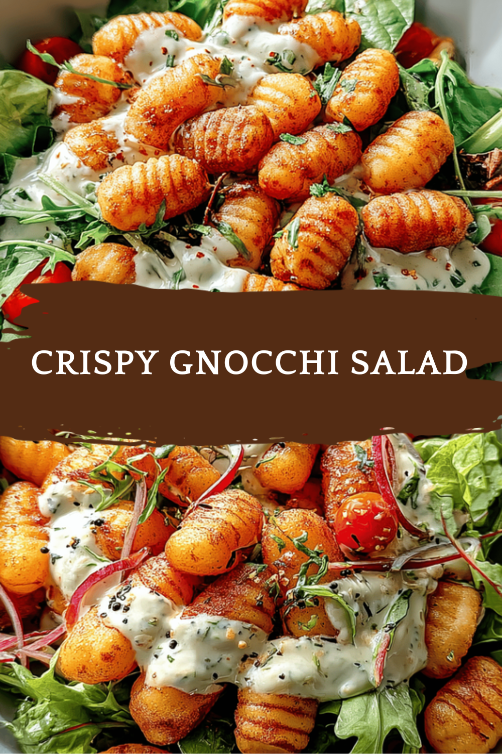 Crispy Gnocchi Salad