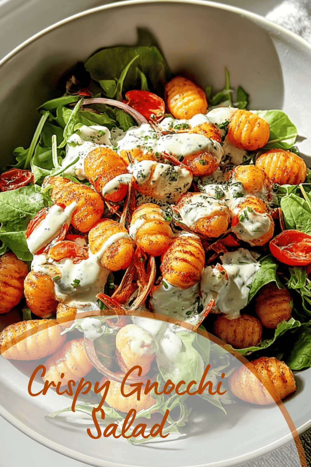 Crispy Gnocchi Salad