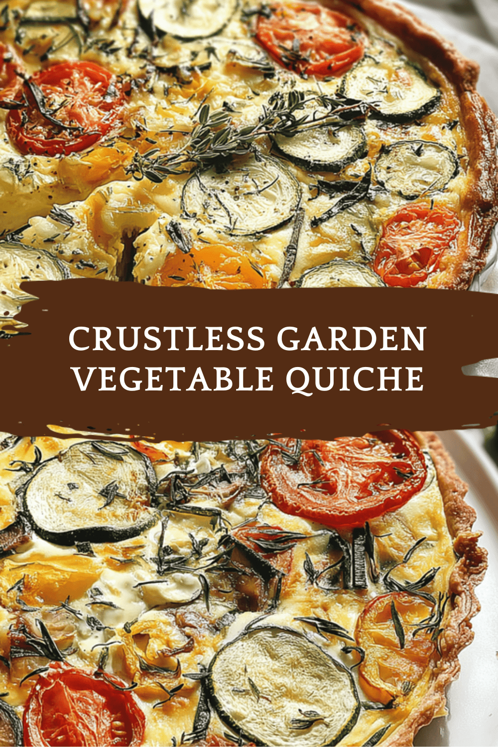 Crustless Garden Vegetable Quiche