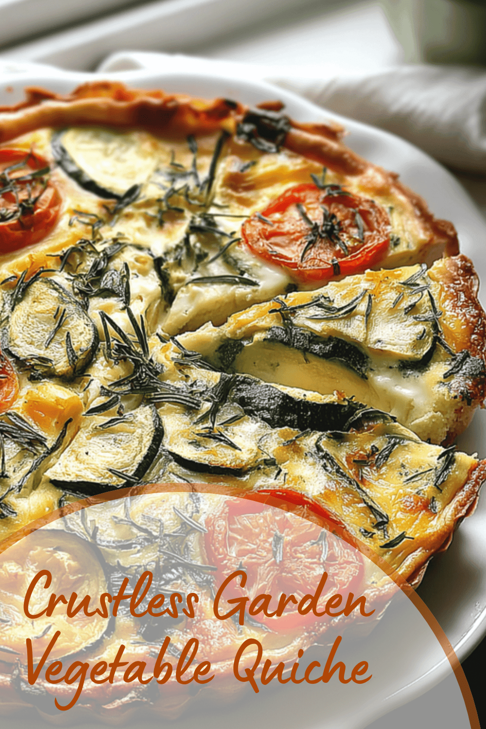 Crustless Garden Vegetable Quiche