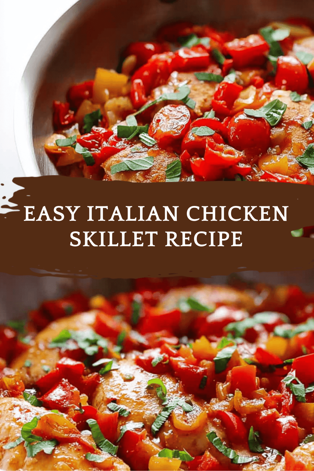 Easy Italian Chicken Skillet Recipe