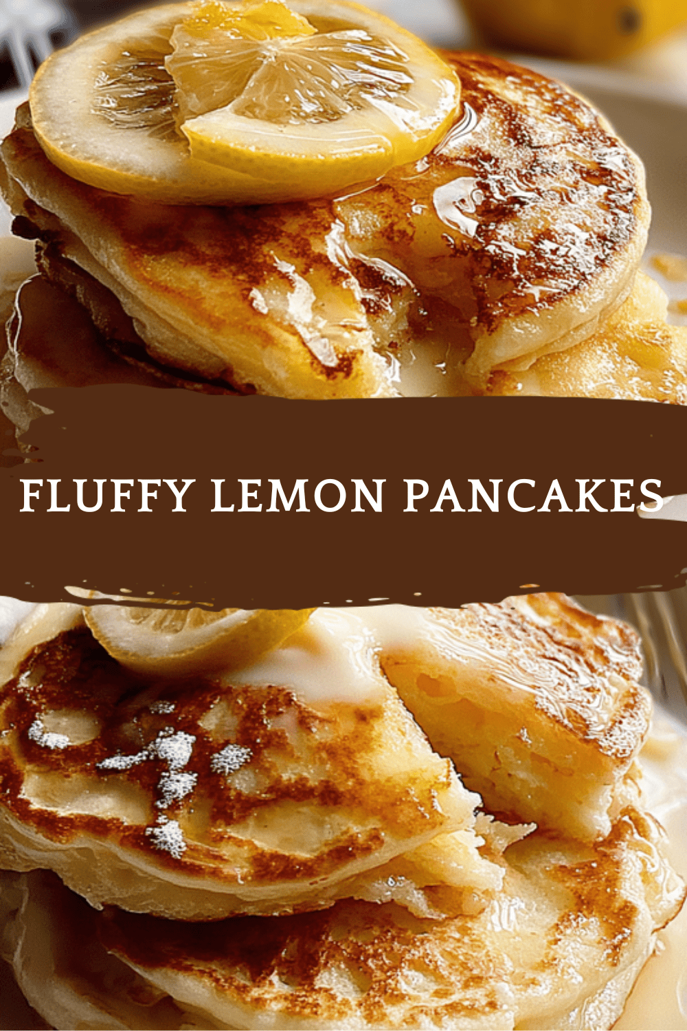 Fluffy Lemon Pancakes