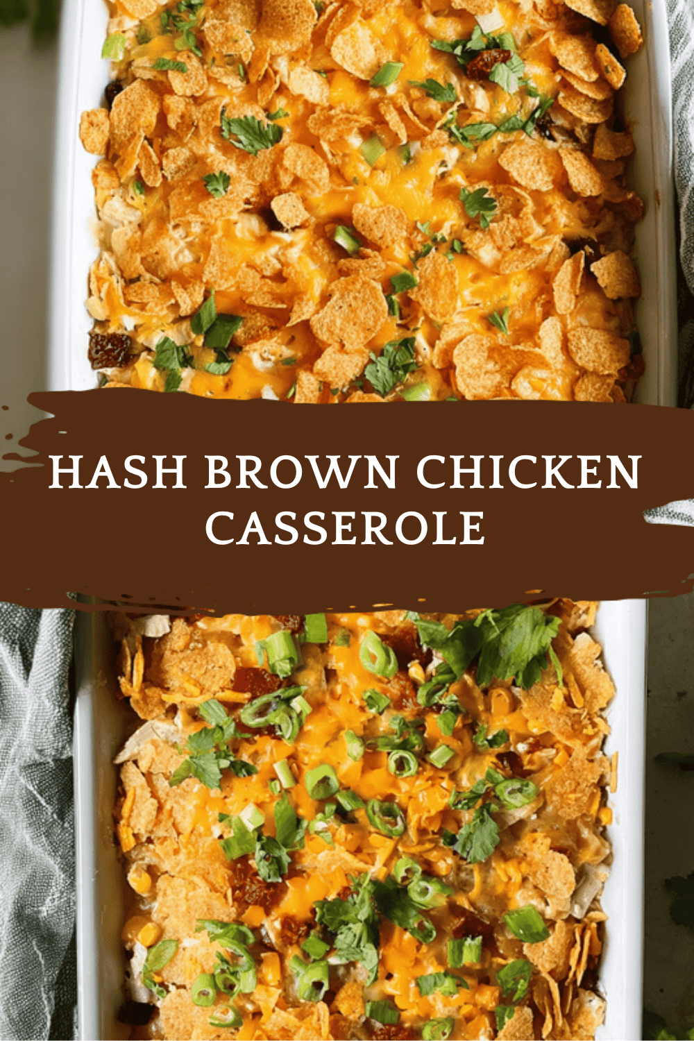 Chicken And Hashbrown Casserole Recipe With Creamy Sauce 6 Hash Brown Chicken Casserole