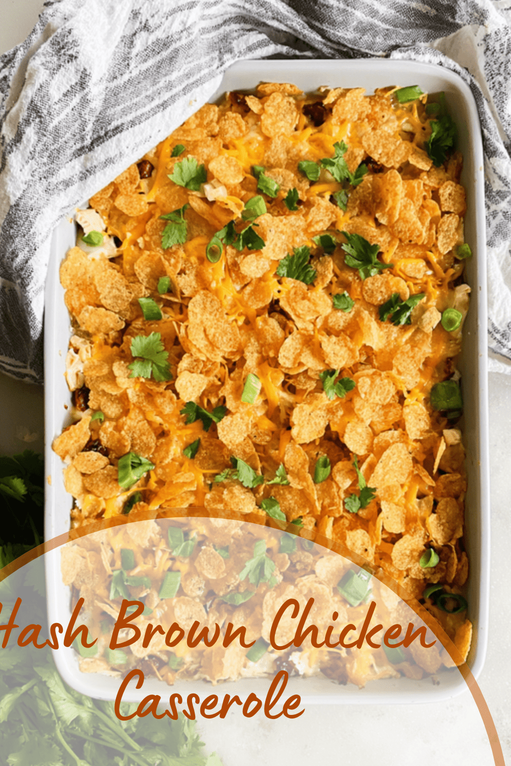 Chicken And Hashbrown Casserole Recipe With Creamy Sauce 7 Hash Brown Chicken Casserole