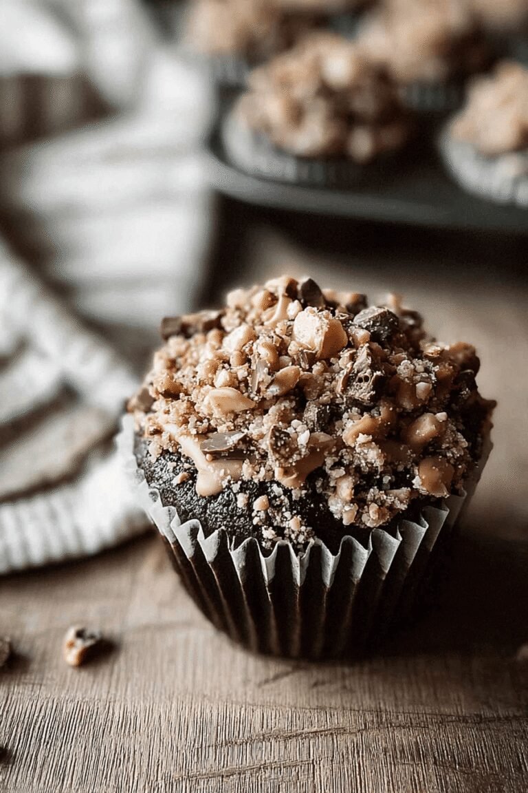 High Altitude Chocolate Toffee Crunch Cupcakes 66.Png