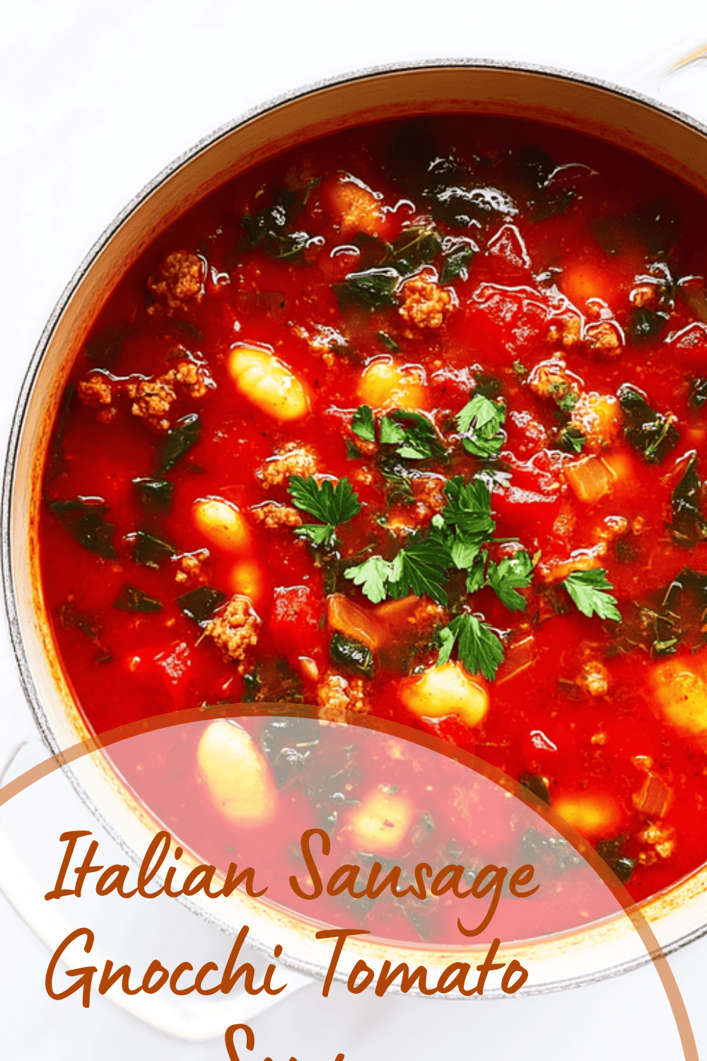 Italian Sausage Gnocchi Tomato Soup