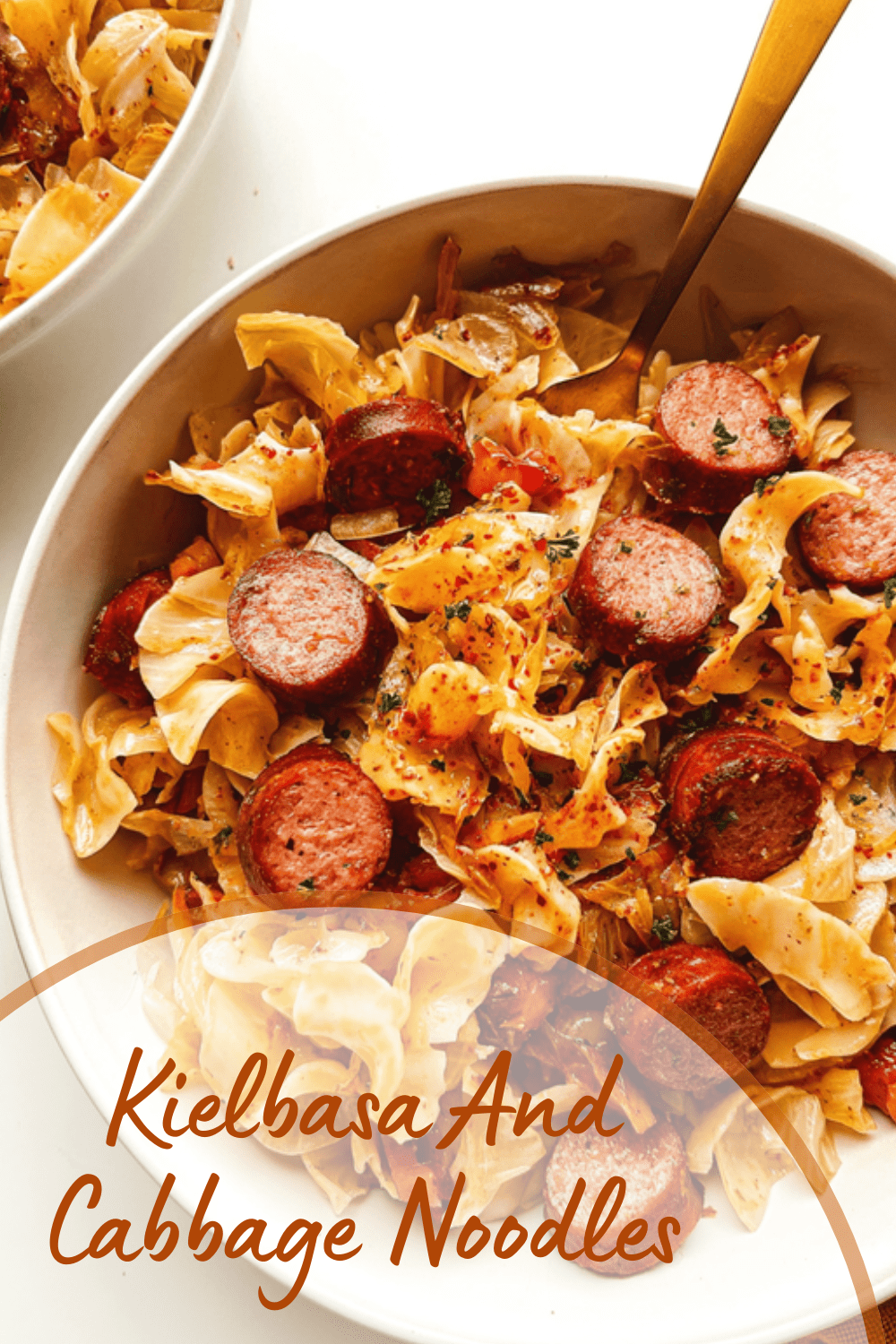 Kielbasa And Cabbage Noodles