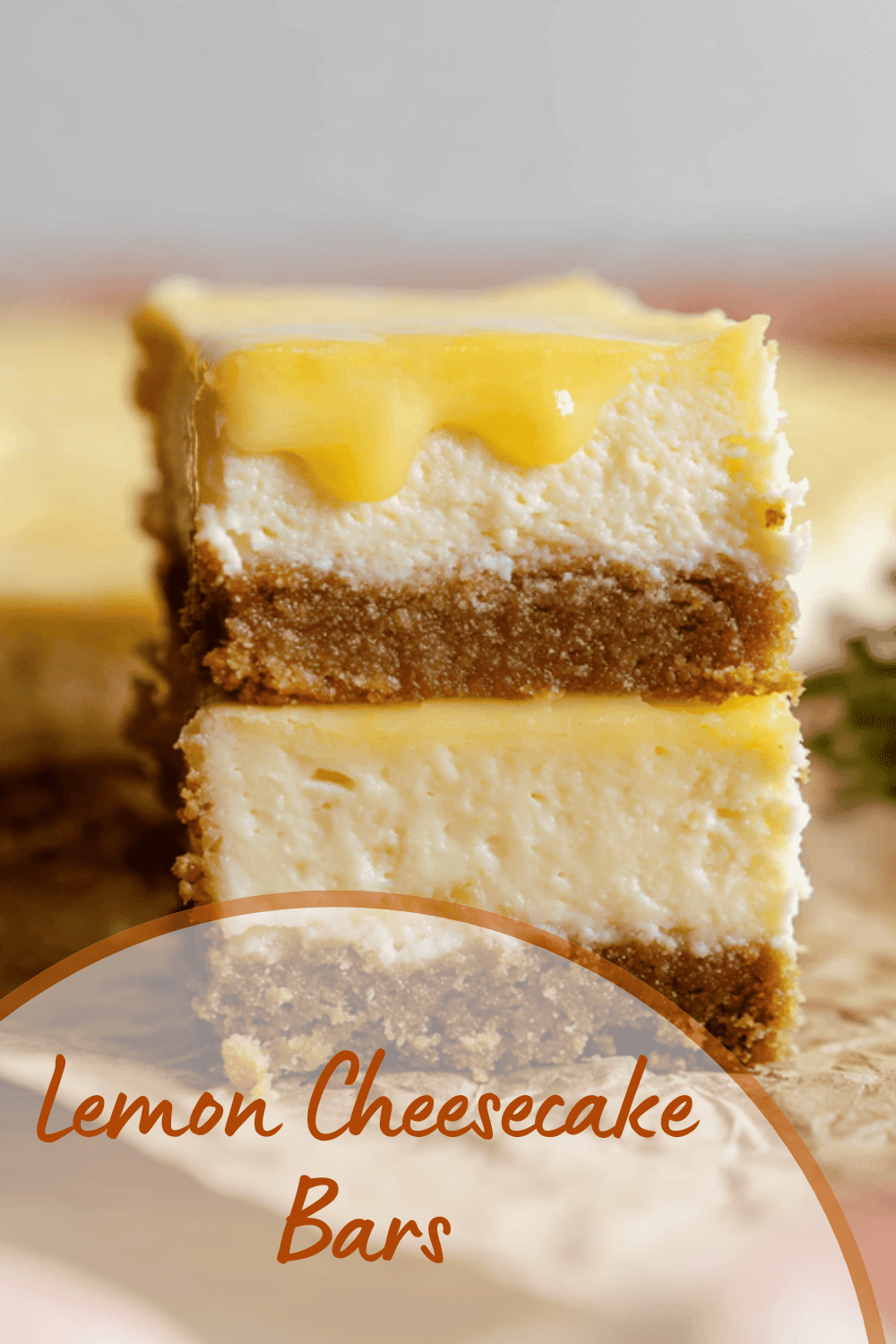 Lemon Cheesecake Bars