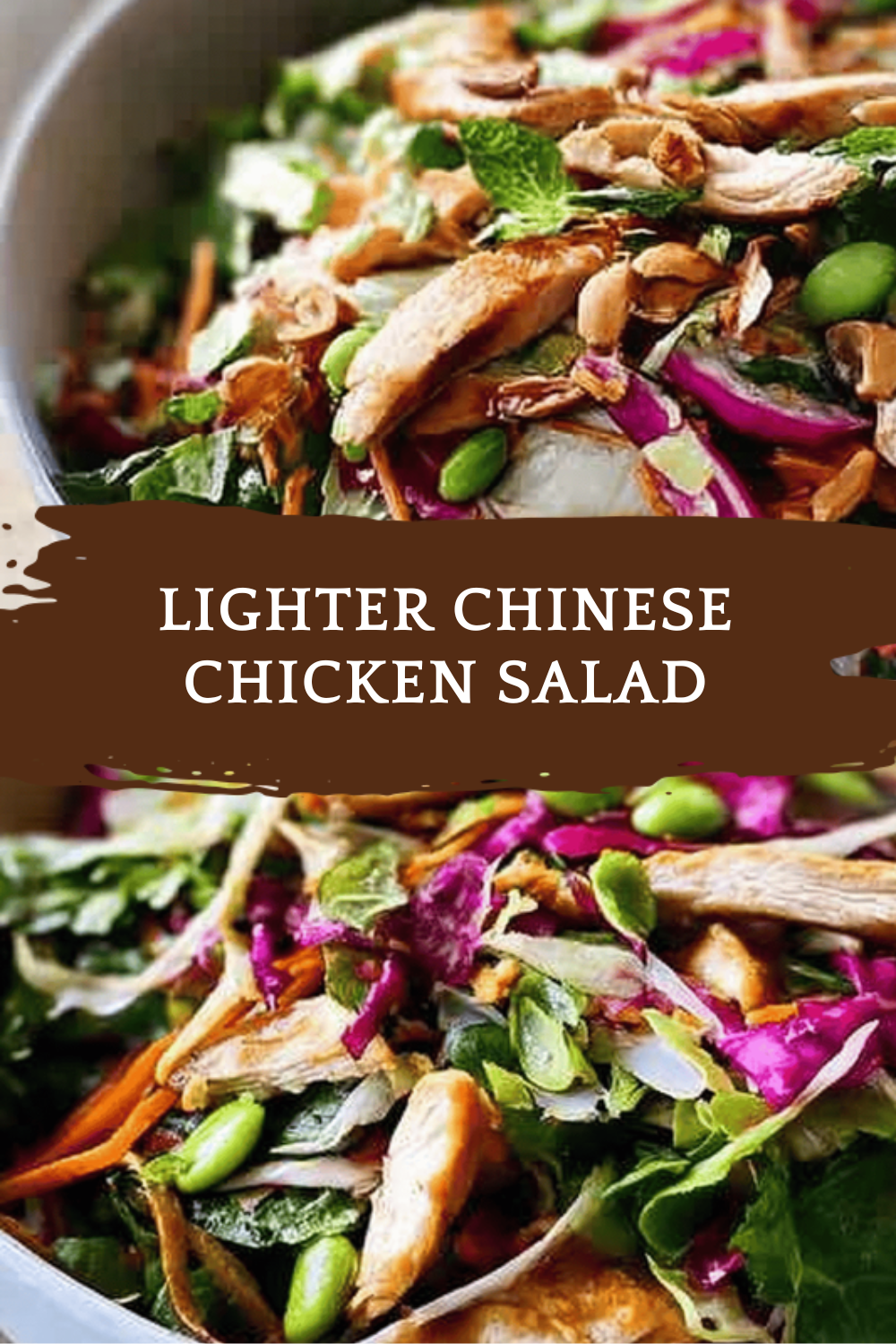 Lighter Chinese Chicken Salad