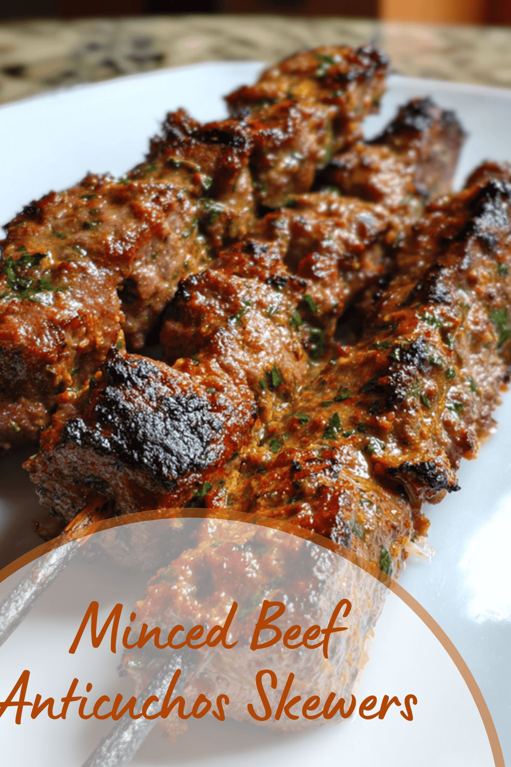 Minced Beef Anticuchos Skewers