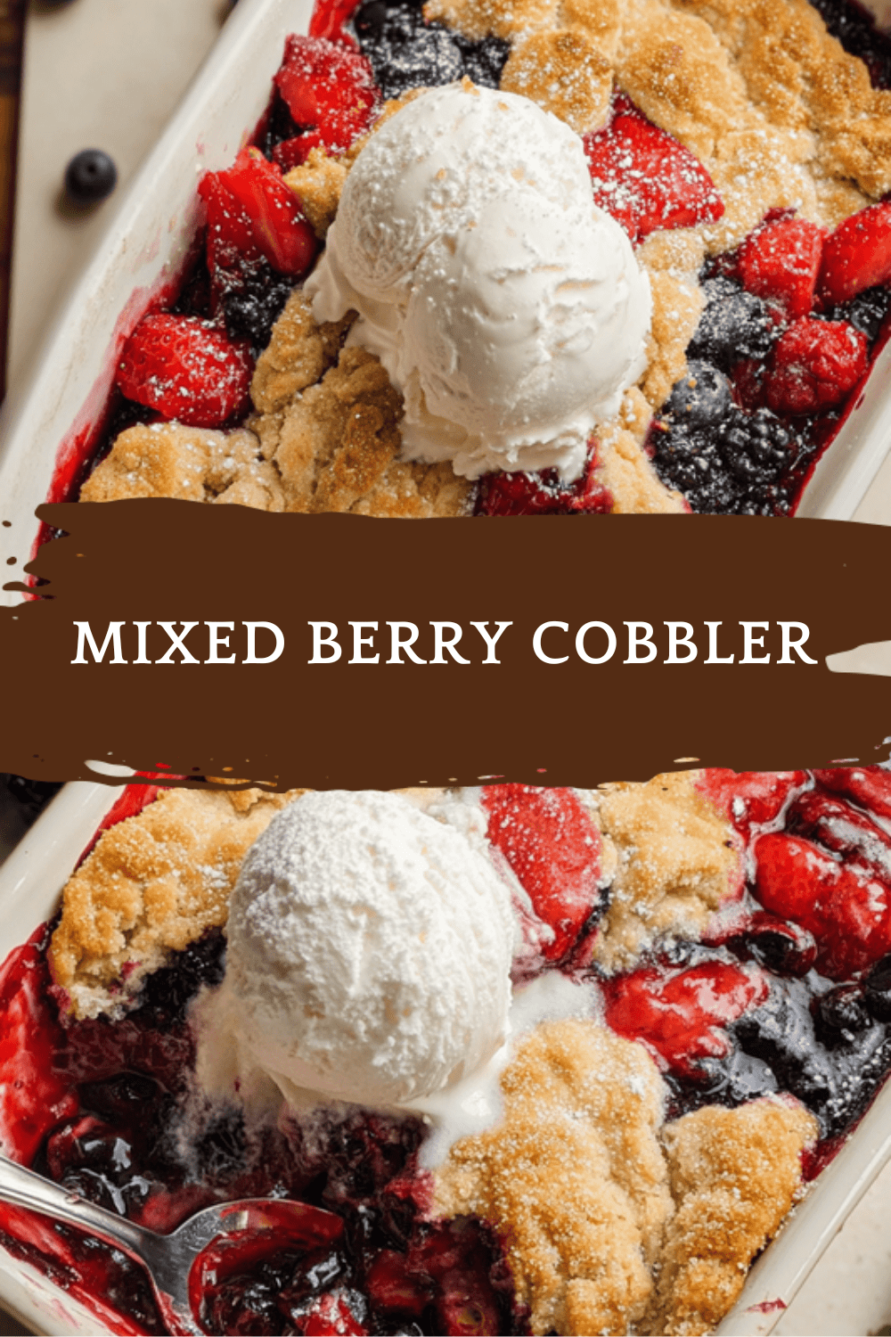 Mixed Berry Cobbler