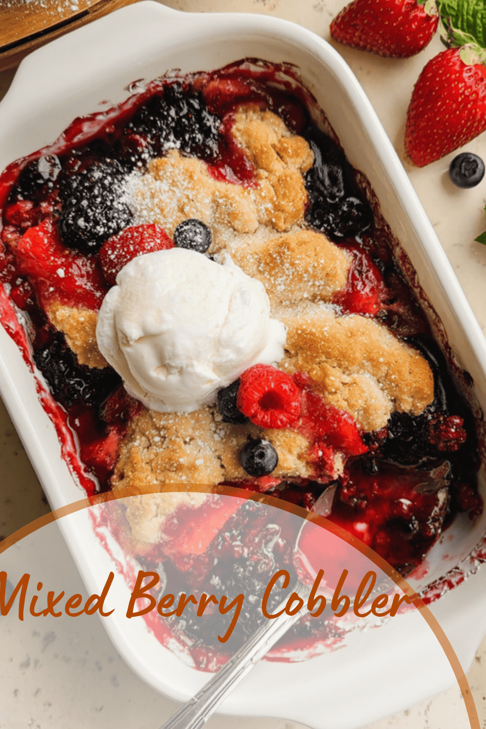 Mixed Berry Cobbler