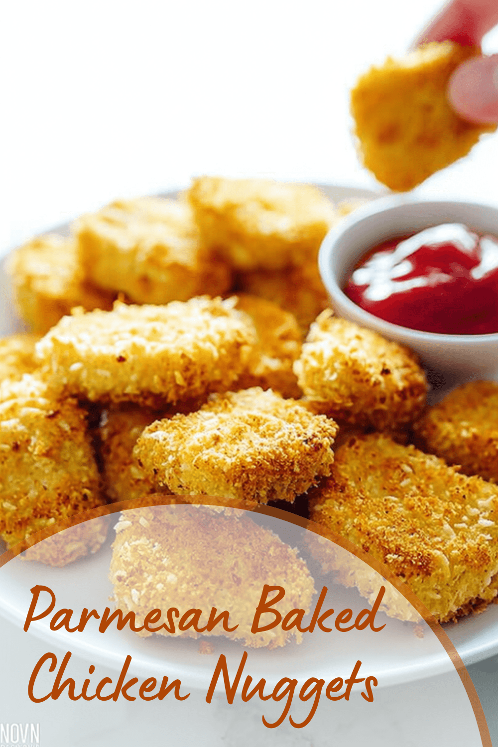 Parmesan Baked Chicken Nuggets