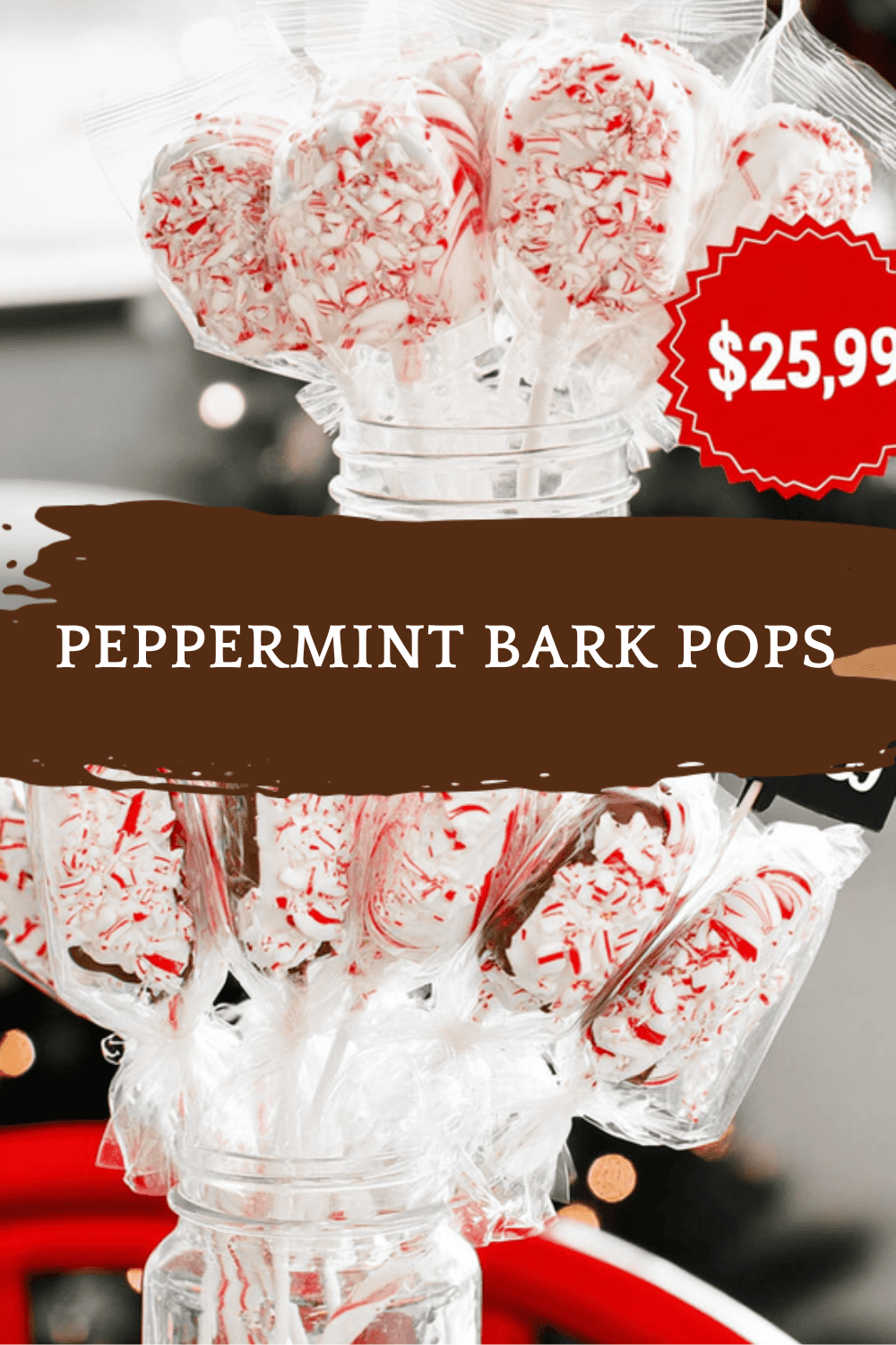 Peppermint Bark Pops