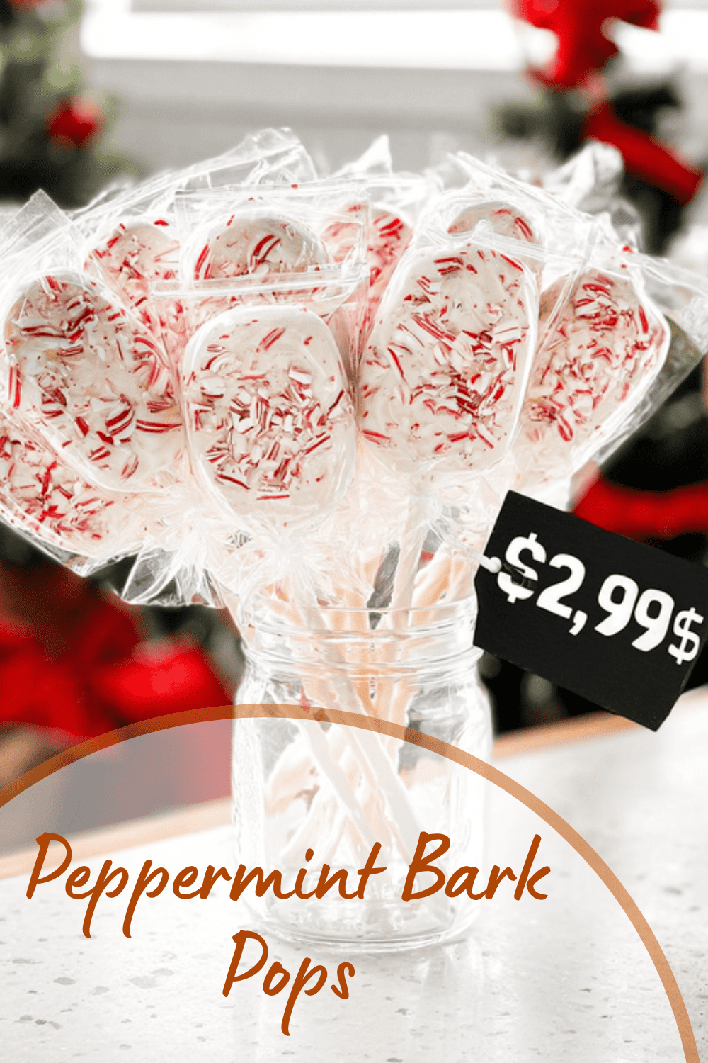 Peppermint Bark Pops