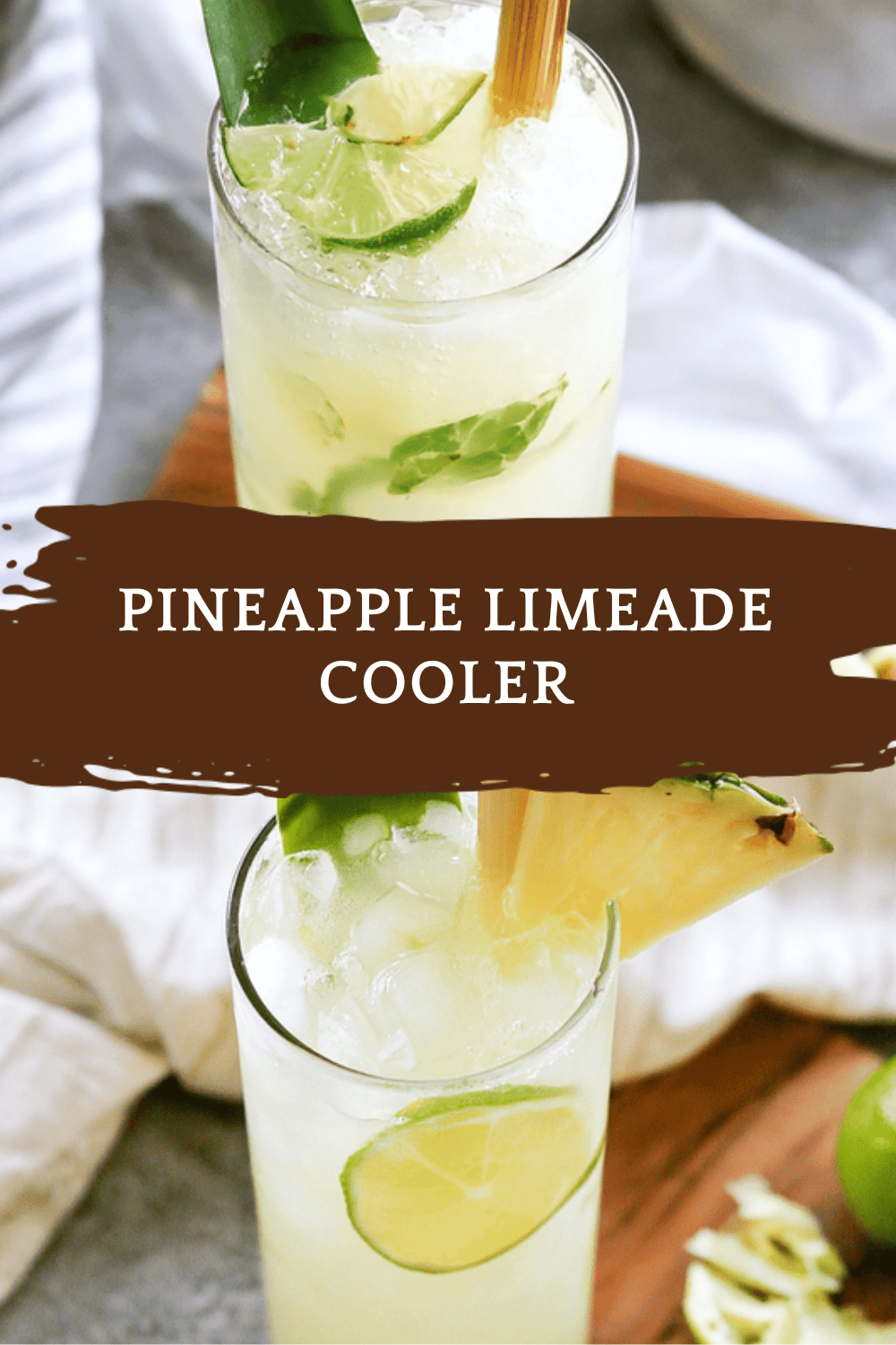 Pineapple Limeade Cooler