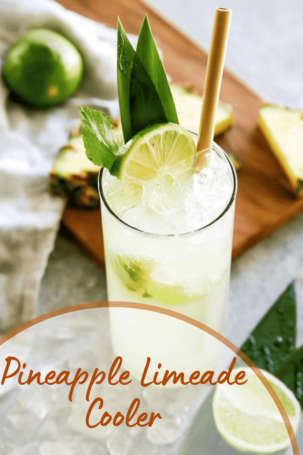 Pineapple Limeade Cooler