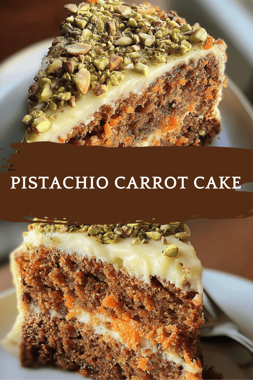 Pistachio Carrot Cake