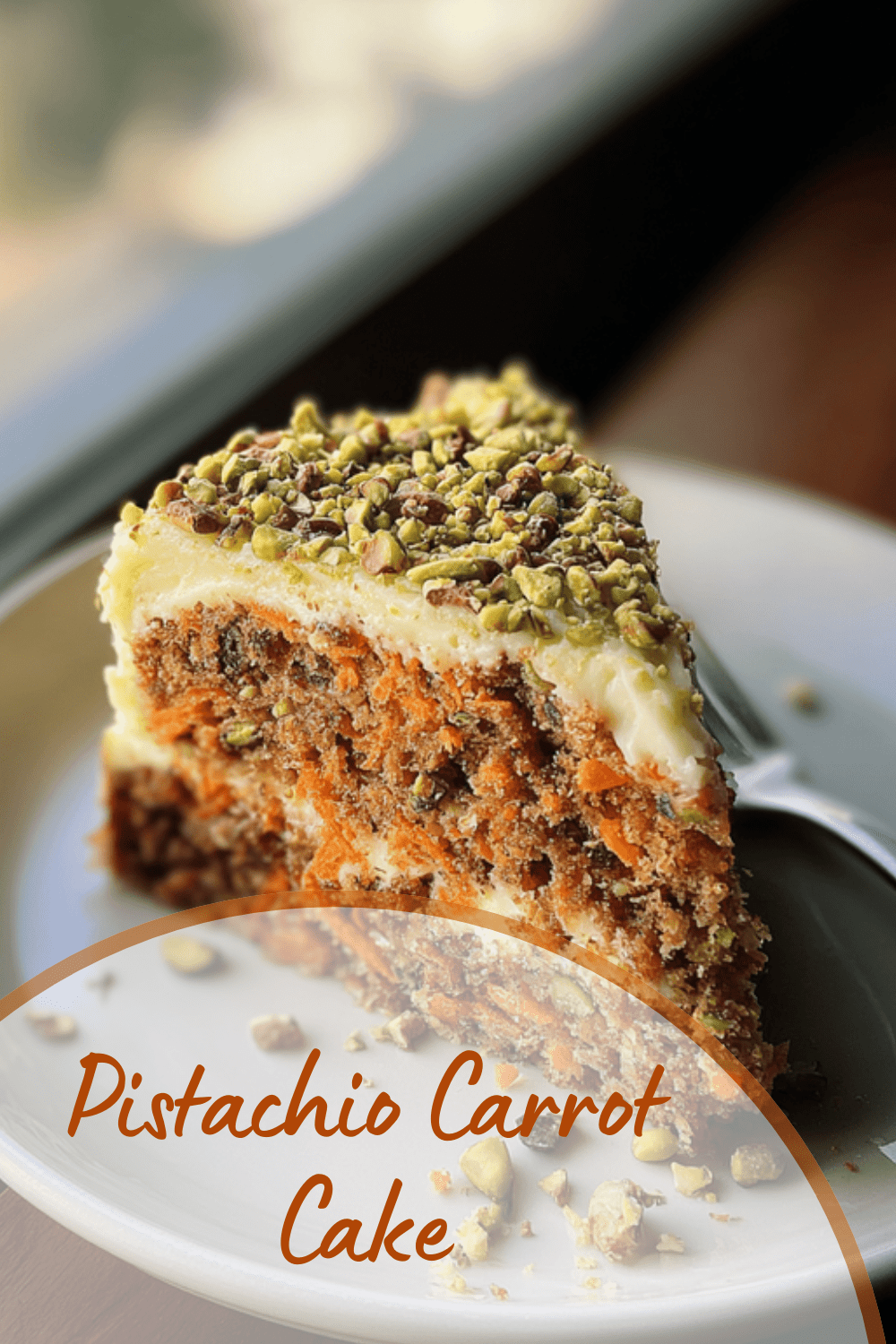 Pistachio Carrot Cake