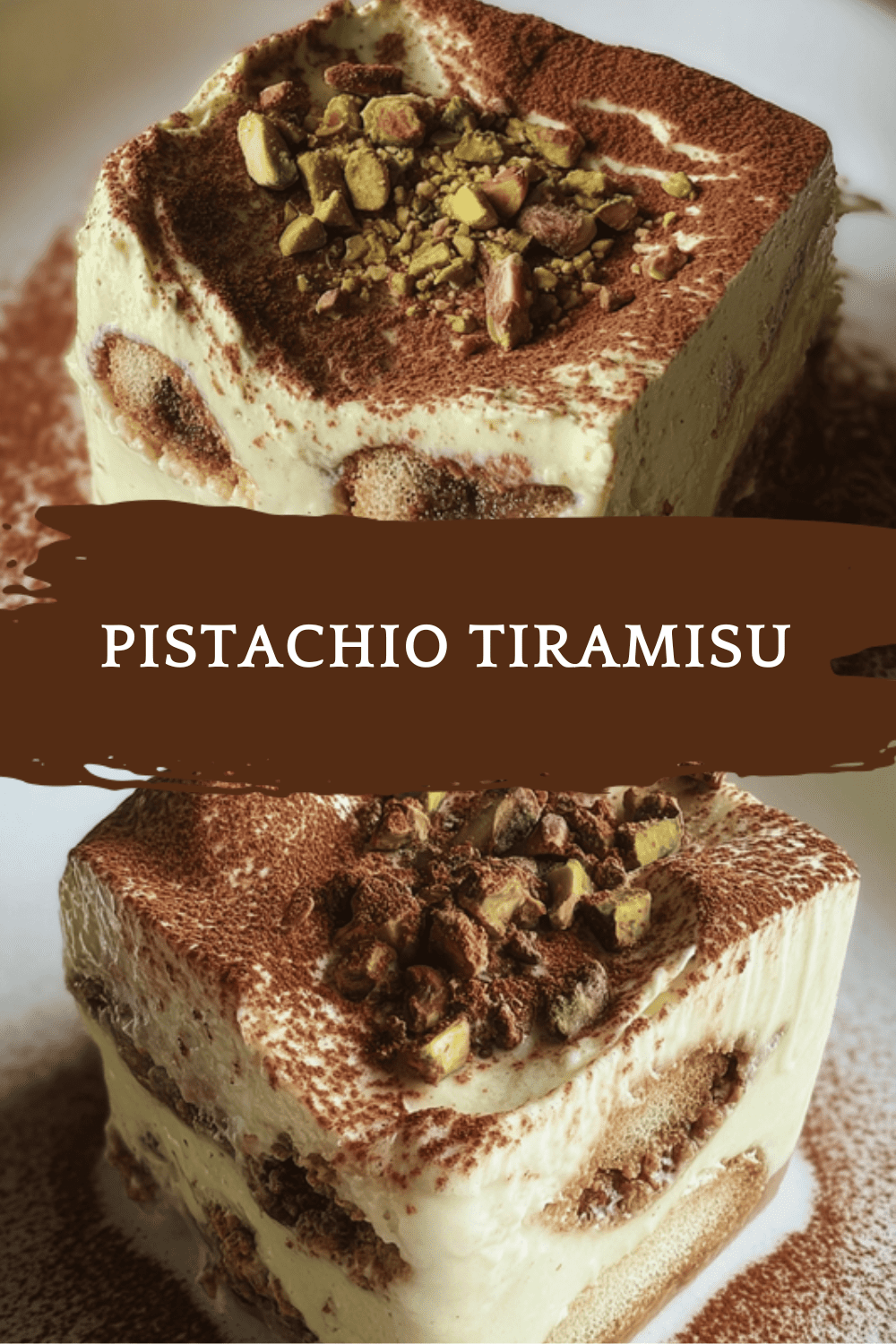 Pistachio Tiramisu